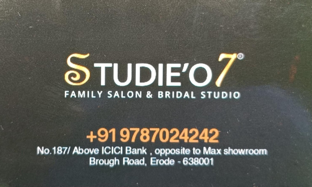 Studie'o7 Unisex Salon & Bridal Studio